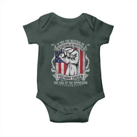 Patriotic Justice Baby Onesie If You Are Neutral In Situations Of Injustice You Have Chosen The Side Of The Oppressor