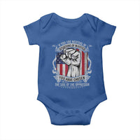 Patriotic Justice Baby Onesie If You Are Neutral In Situations Of Injustice You Have Chosen The Side Of The Oppressor
