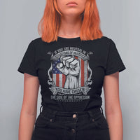 Patriotic Justice T Shirt For Women If You Are Neutral In Situations Of Injustice You Have Chosen The Side Of The Oppressor