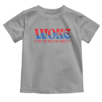 Woke It's Not An Insult You Think Toddler T Shirt