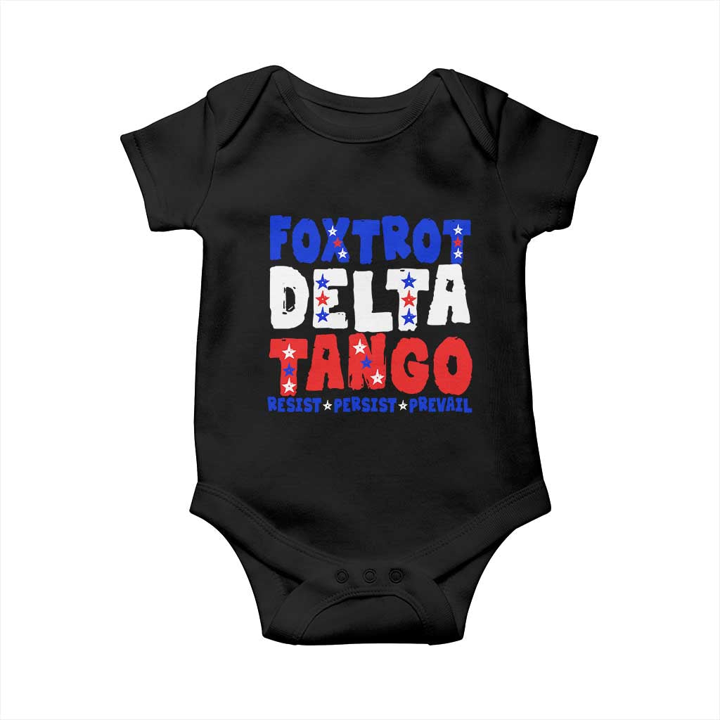FDT Foxtrot Delta Tango Baby Onesie