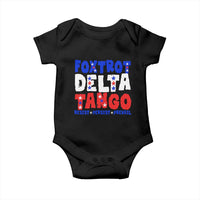 FDT Foxtrot Delta Tango Baby Onesie