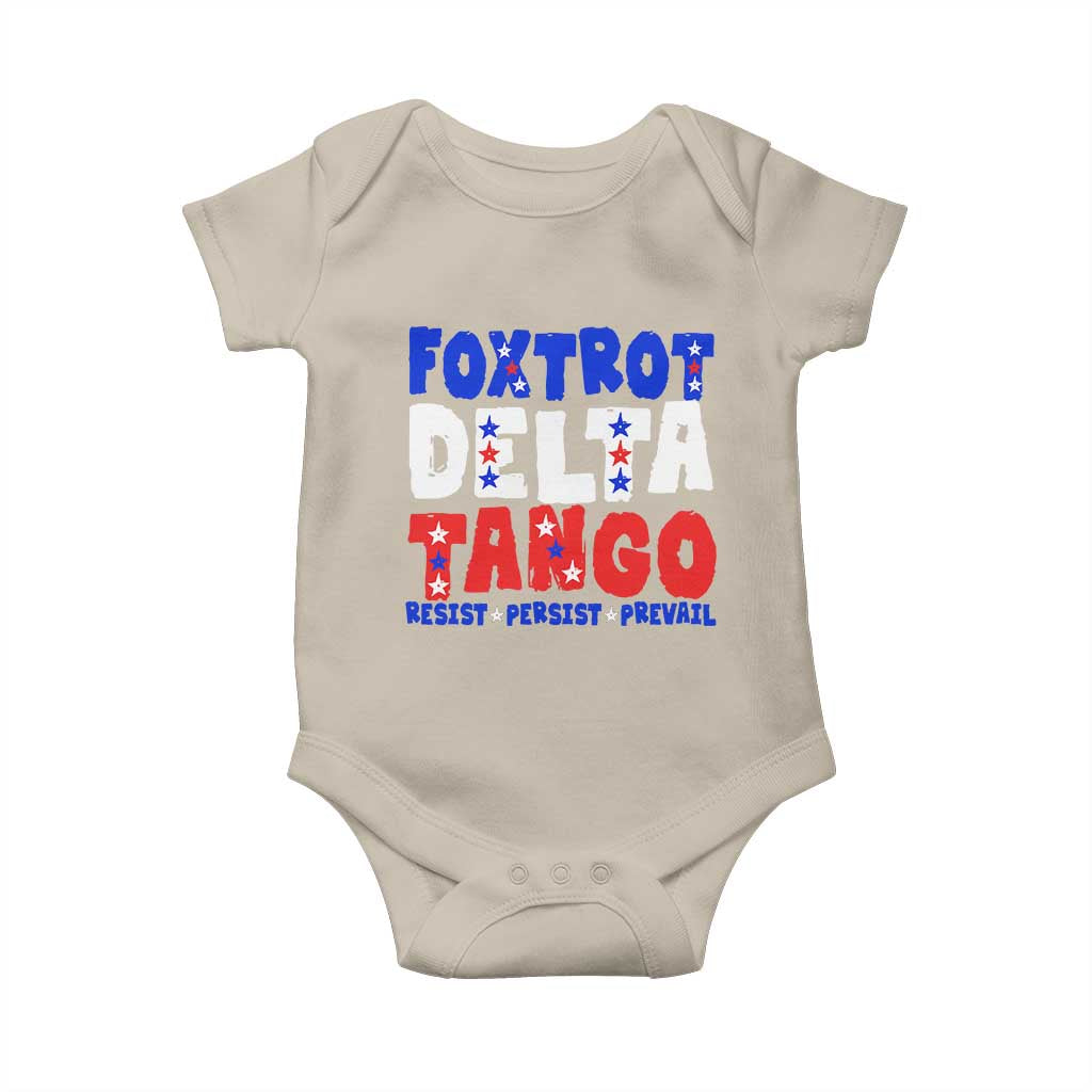 FDT Foxtrot Delta Tango Baby Onesie