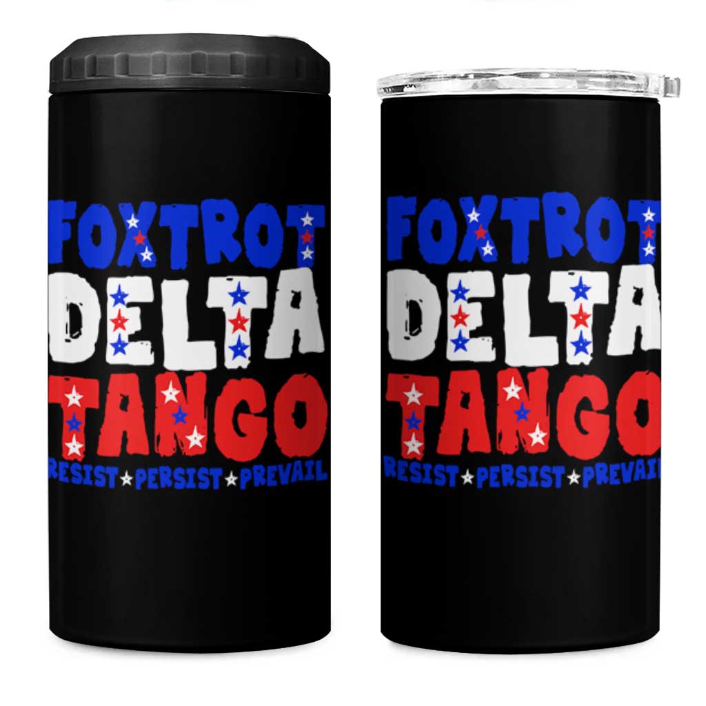 FDT Foxtrot Delta Tango 4 in 1 Can Cooler Tumbler