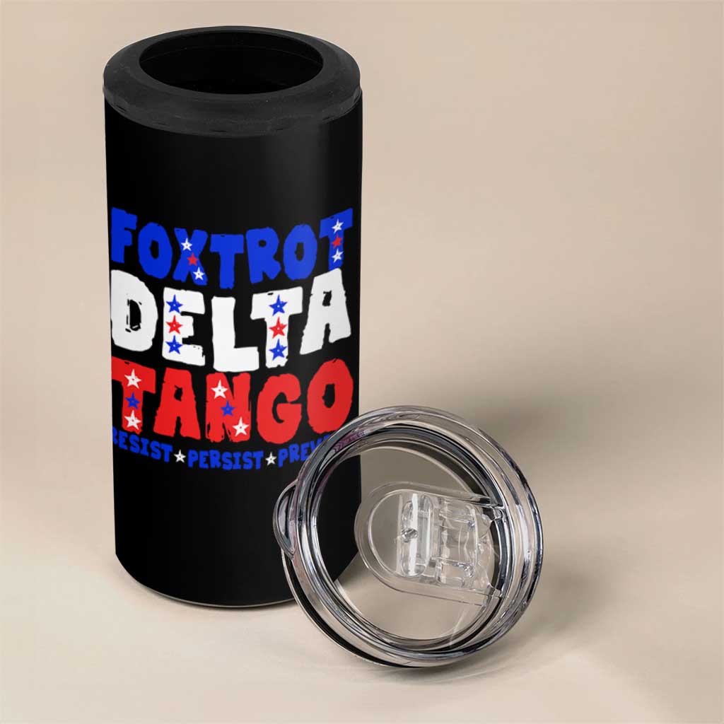 FDT Foxtrot Delta Tango 4 in 1 Can Cooler Tumbler
