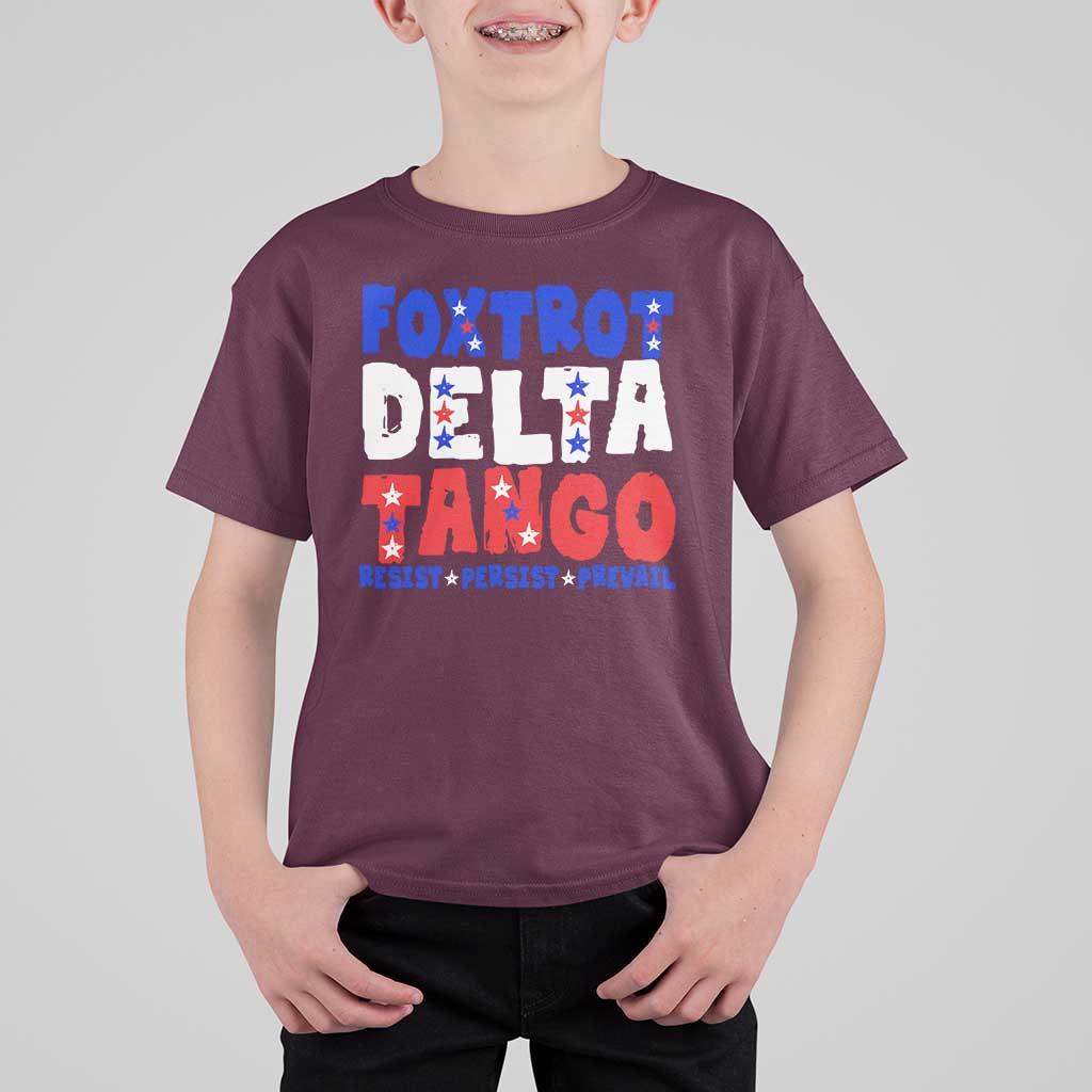 FDT Foxtrot Delta Tango T Shirt For Kid
