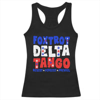 FDT Foxtrot Delta Tango Racerback Tank Top