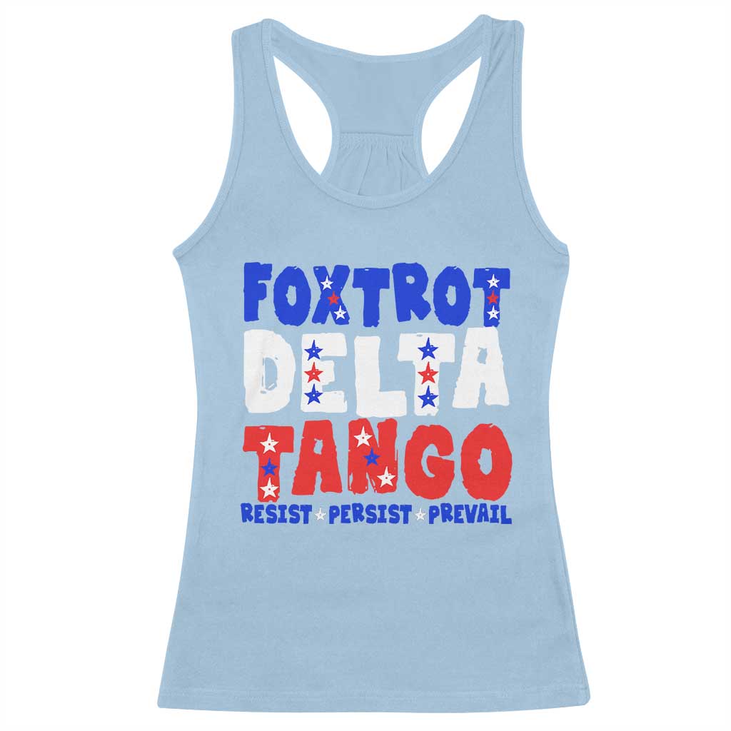 FDT Foxtrot Delta Tango Racerback Tank Top