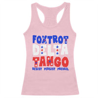 FDT Foxtrot Delta Tango Racerback Tank Top