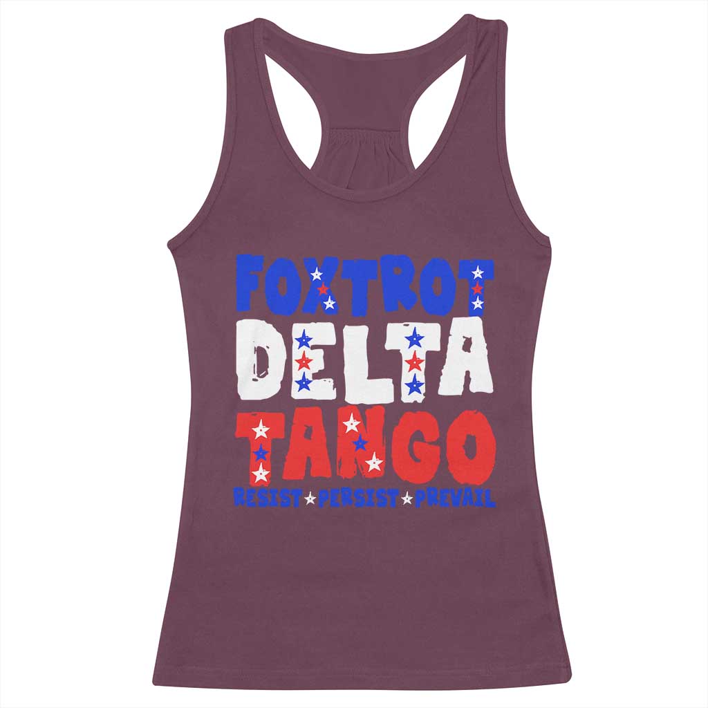 FDT Foxtrot Delta Tango Racerback Tank Top