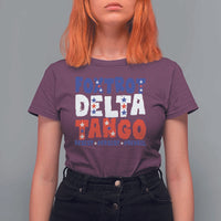 FDT Foxtrot Delta Tango T Shirt For Women