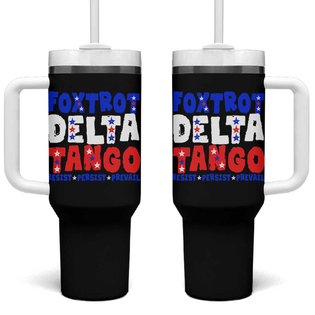 FDT Foxtrot Delta Tango Tumbler With Handle