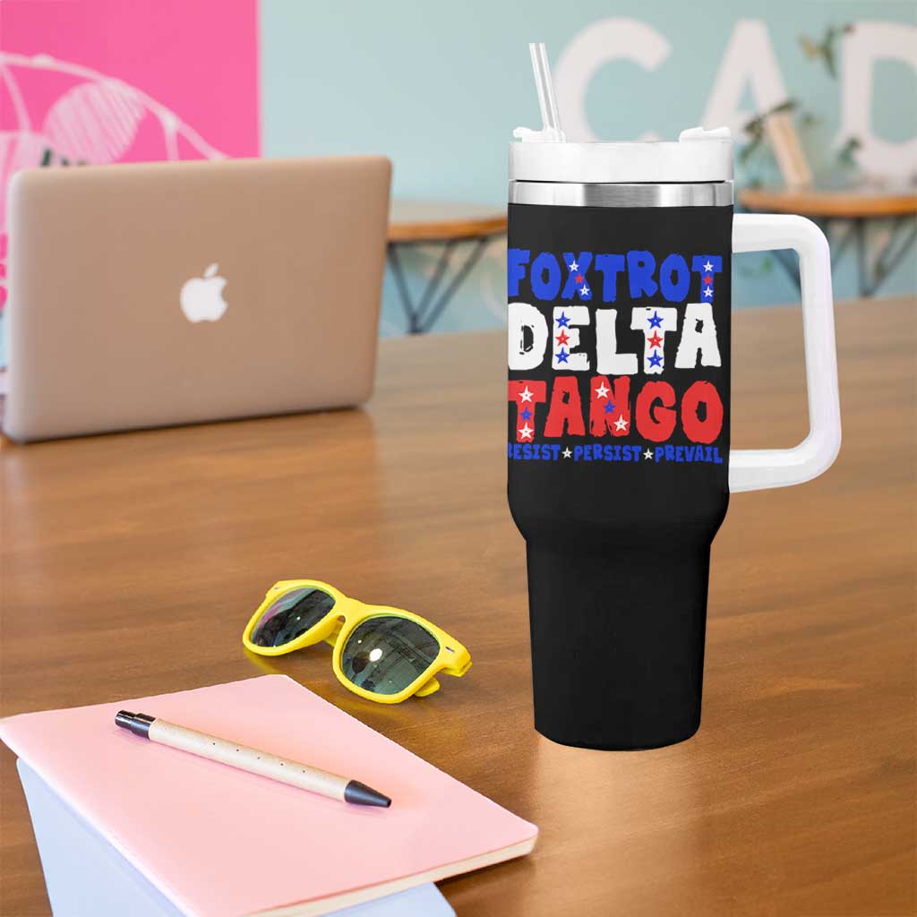 FDT Foxtrot Delta Tango Tumbler With Handle