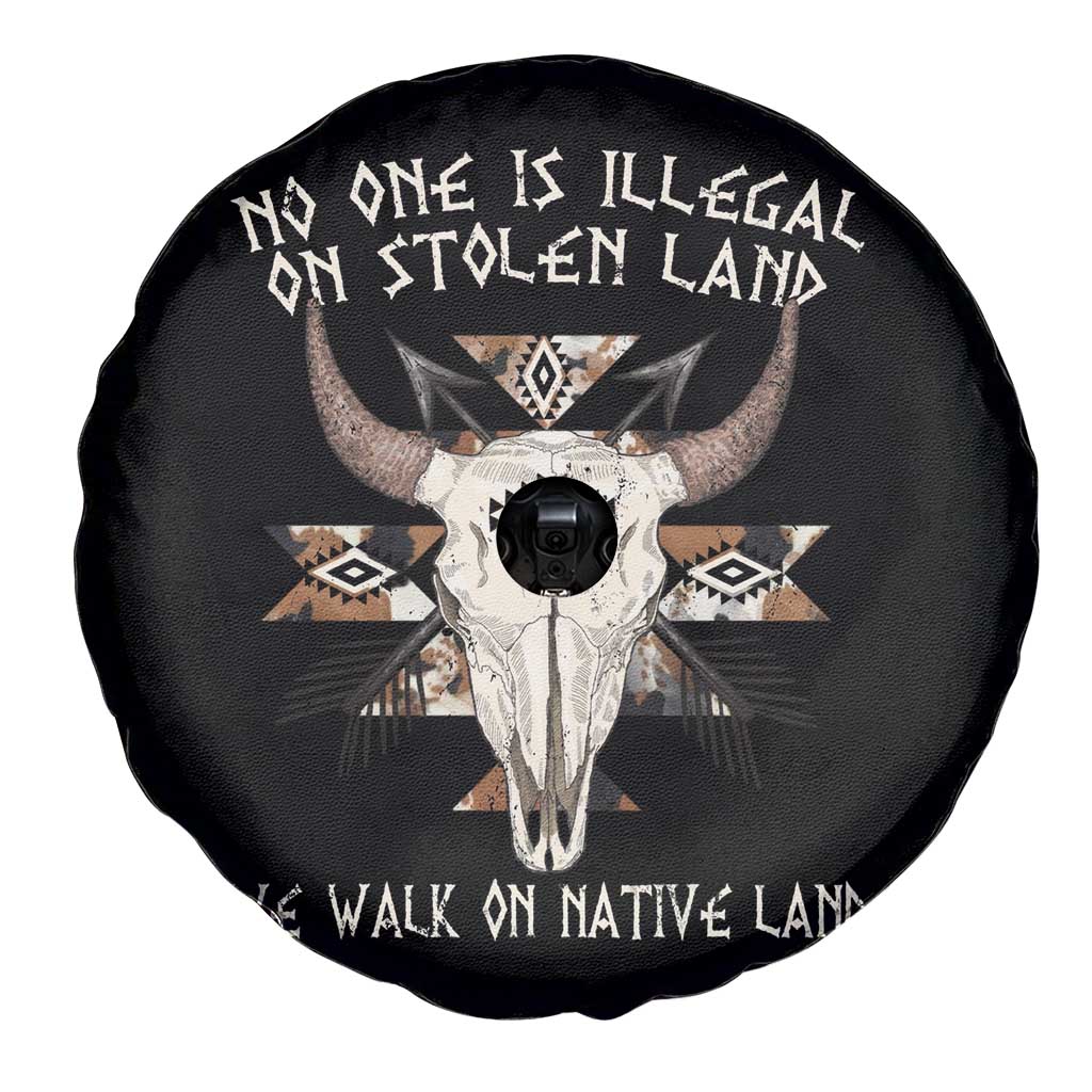 No One Is illegal On Stolen Land Spare Tire Cover