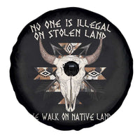 No One Is illegal On Stolen Land Spare Tire Cover