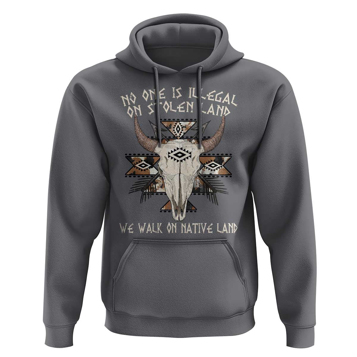 No One Is illegal On Stolen Land Hoodie