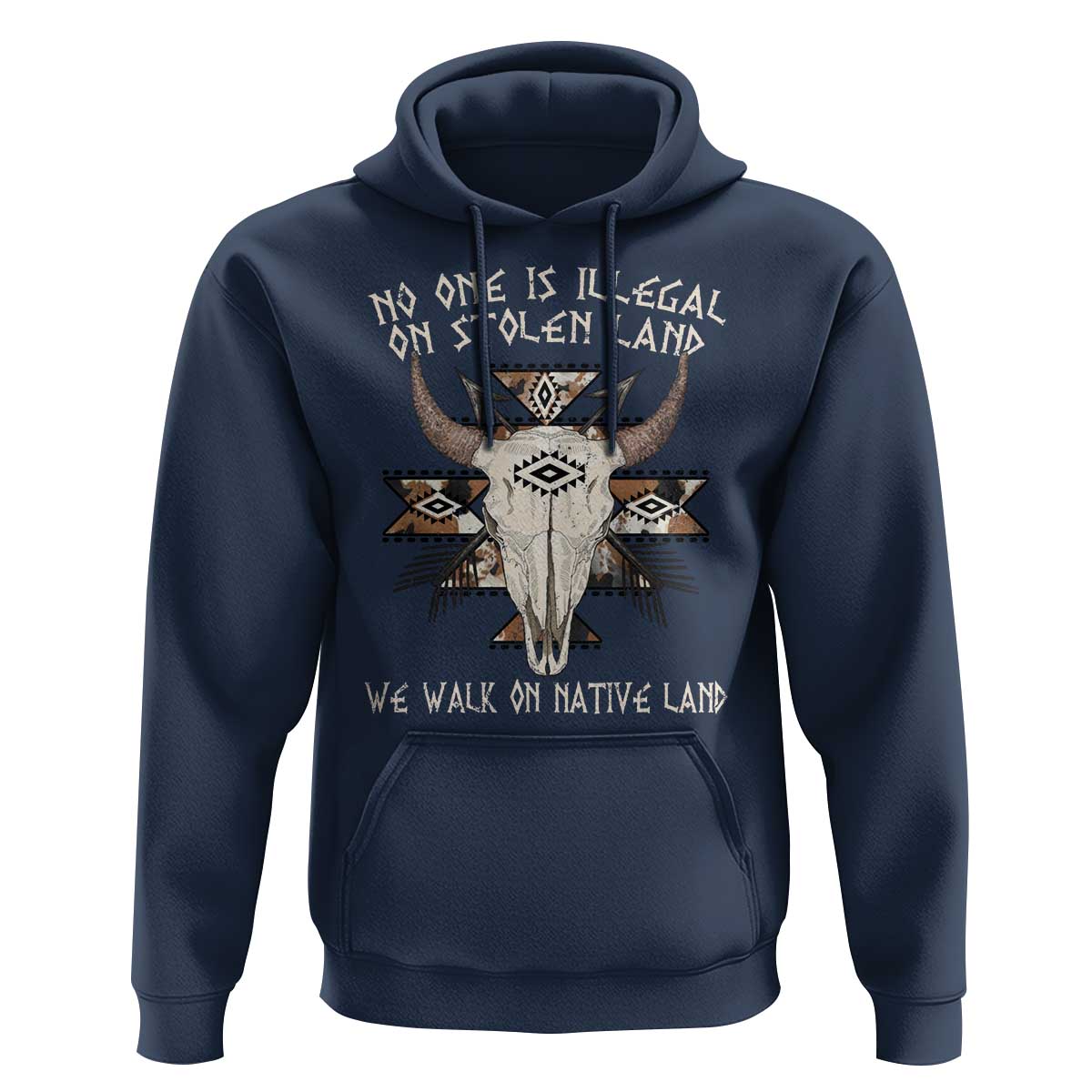 No One Is illegal On Stolen Land Hoodie