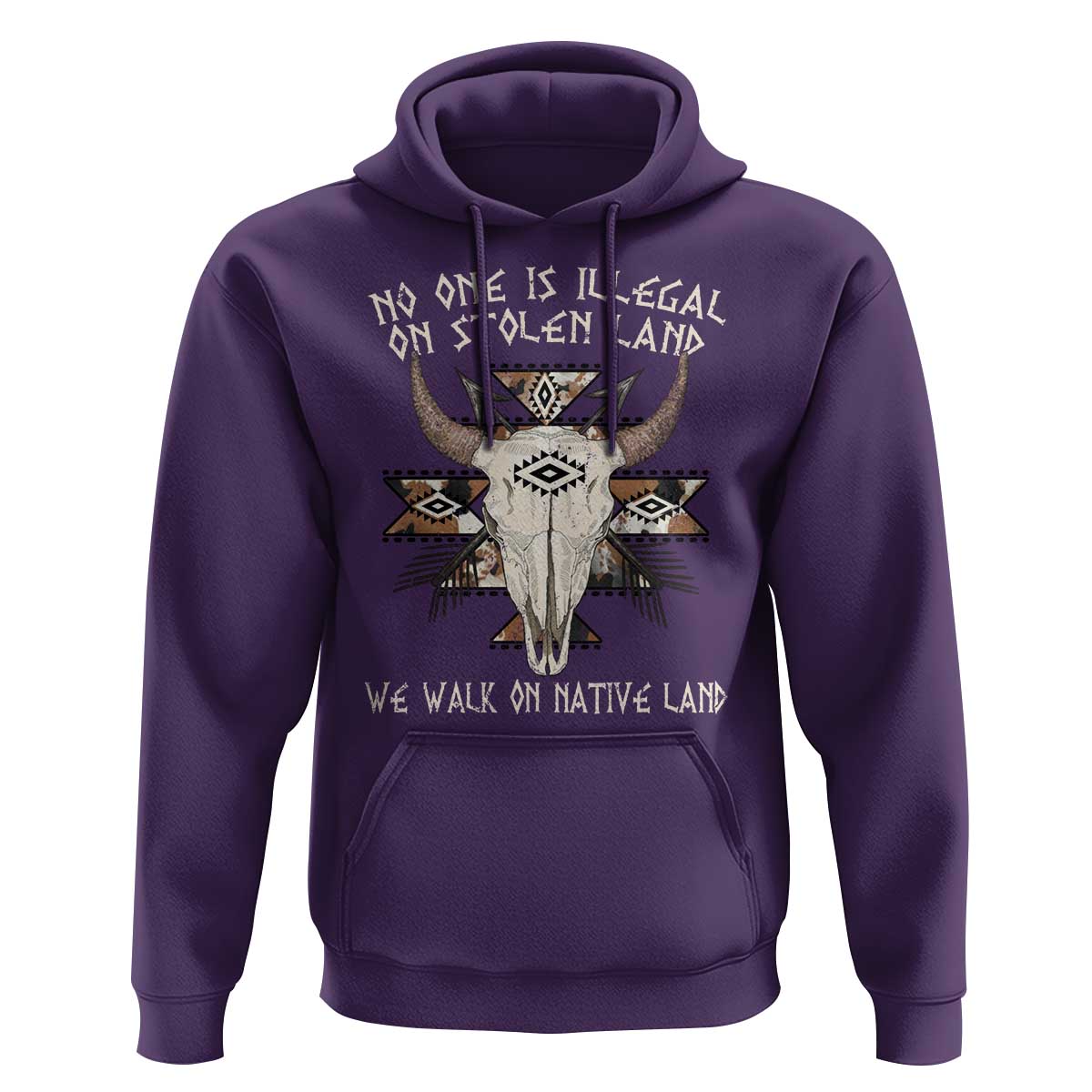 No One Is illegal On Stolen Land Hoodie