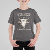 No One Is illegal On Stolen Land T Shirt For Kid