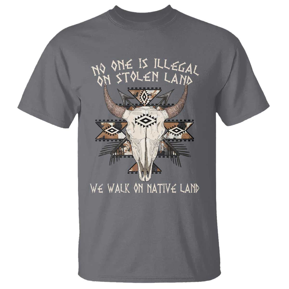 No One Is illegal On Stolen Land T Shirt