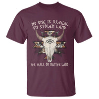No One Is illegal On Stolen Land T Shirt