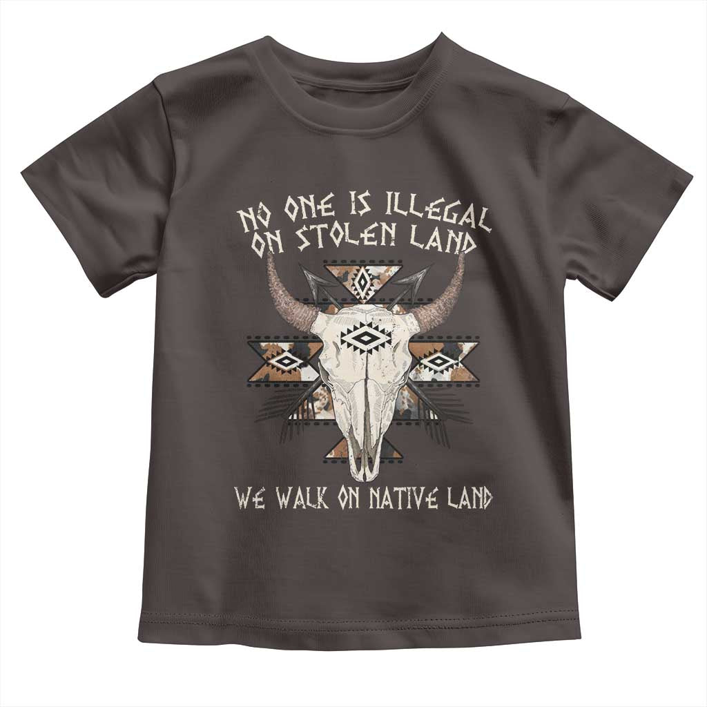 No One Is illegal On Stolen Land Toddler T Shirt