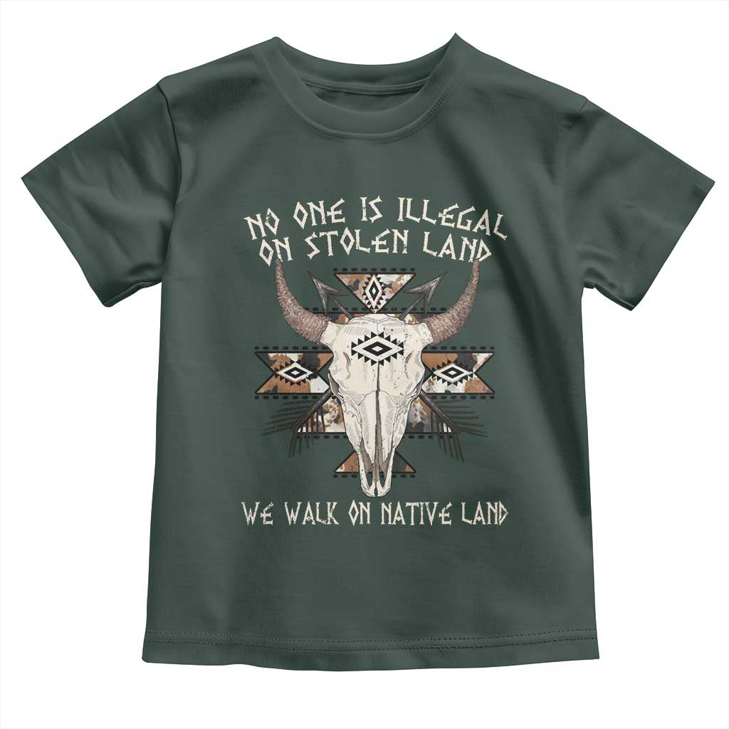No One Is illegal On Stolen Land Toddler T Shirt