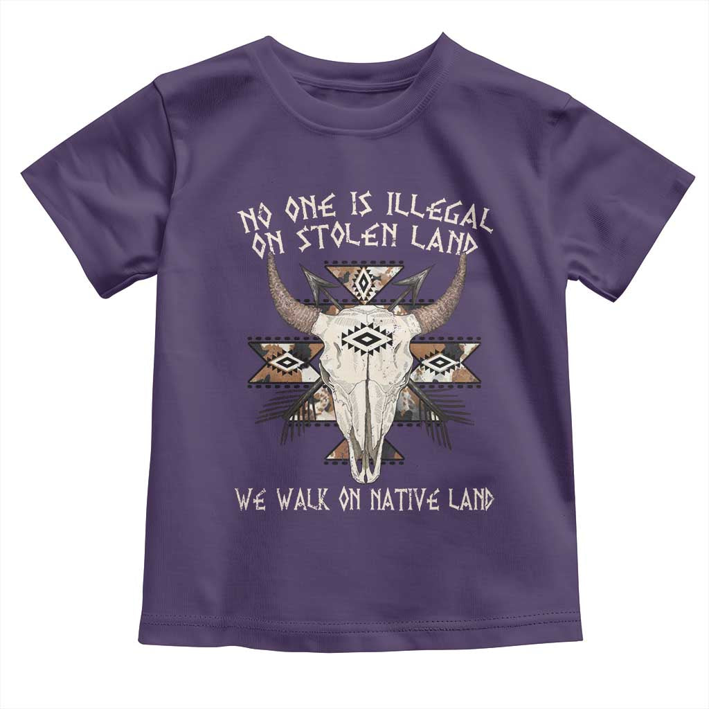 No One Is illegal On Stolen Land Toddler T Shirt