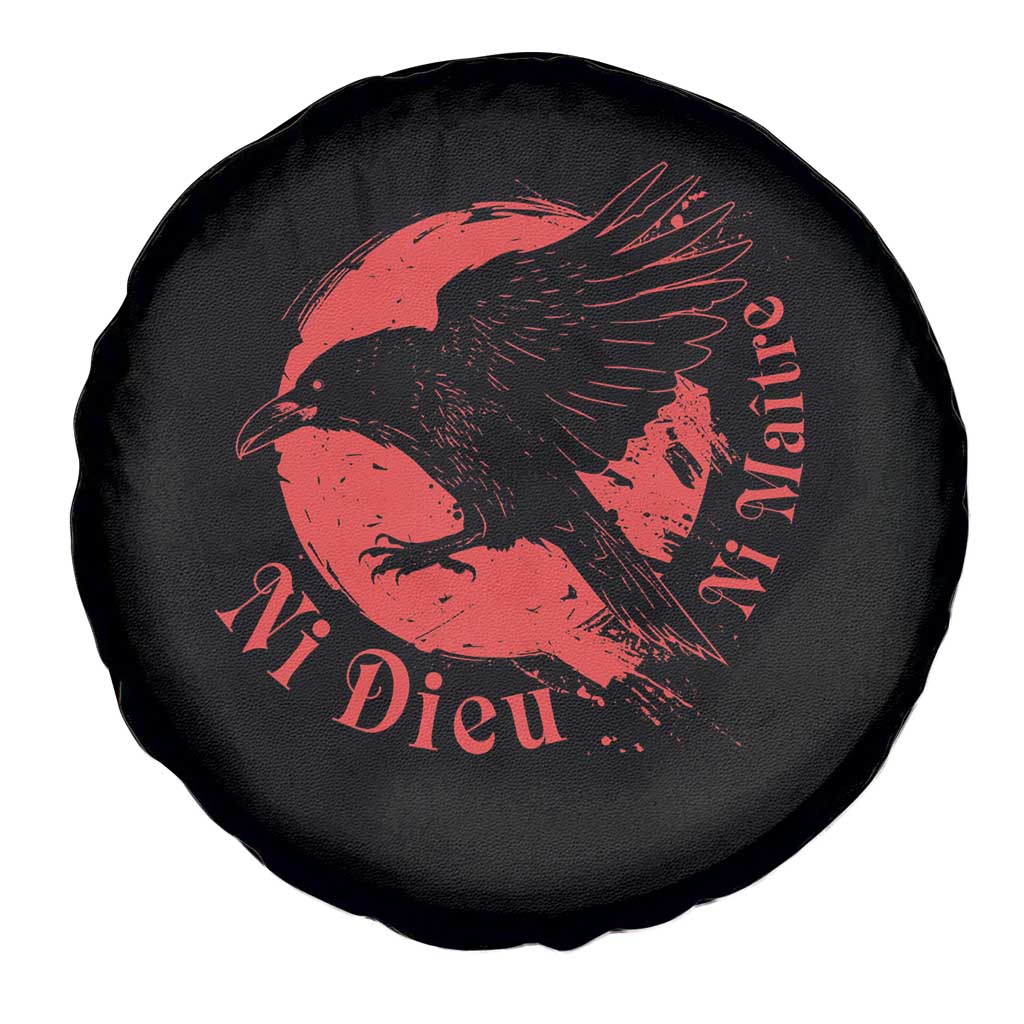 Anarchism Spare Tire Cover Ni Dieu Ni Maitre Neither God Nor Master