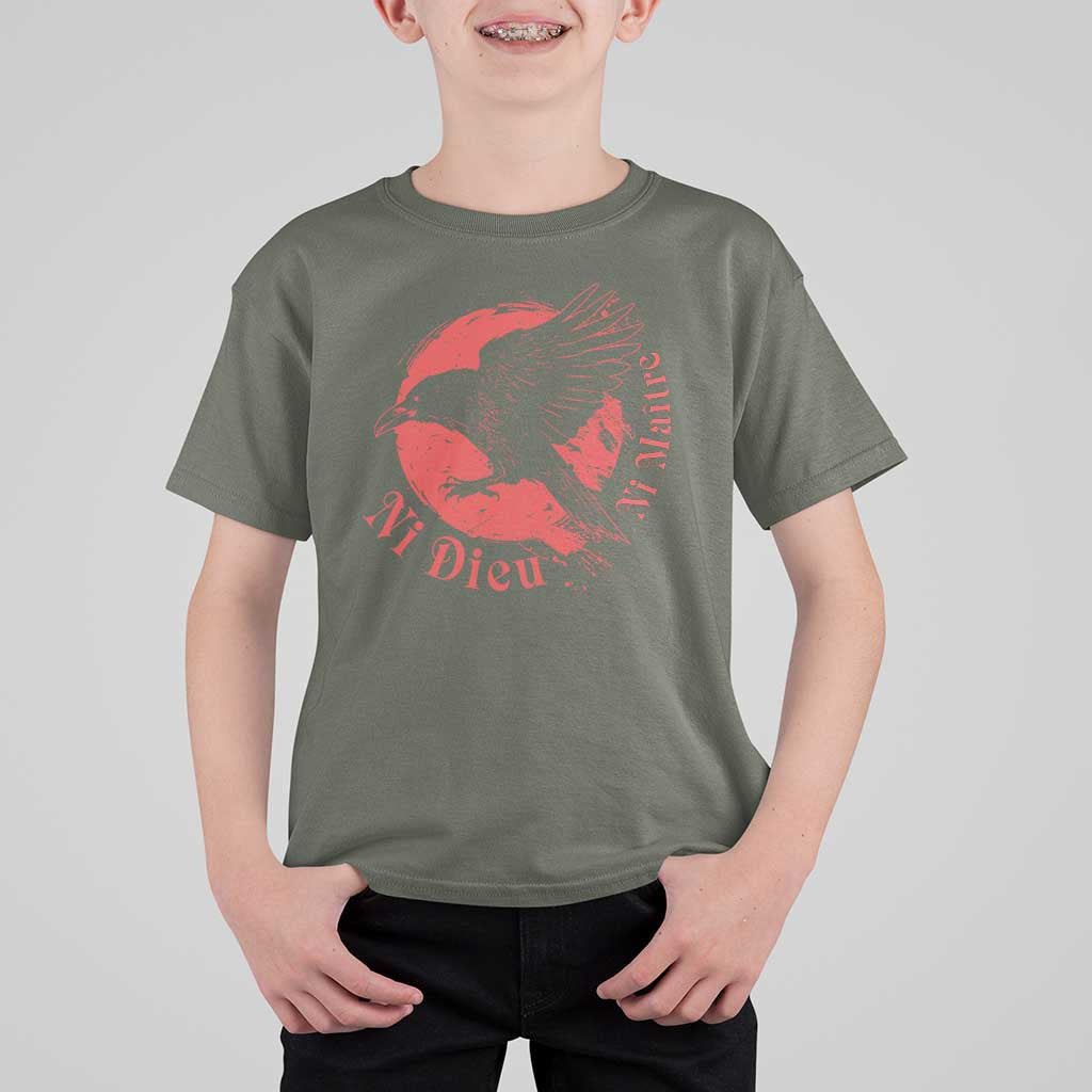 Anarchism T Shirt For Kid Ni Dieu Ni Maitre Neither God Nor Master