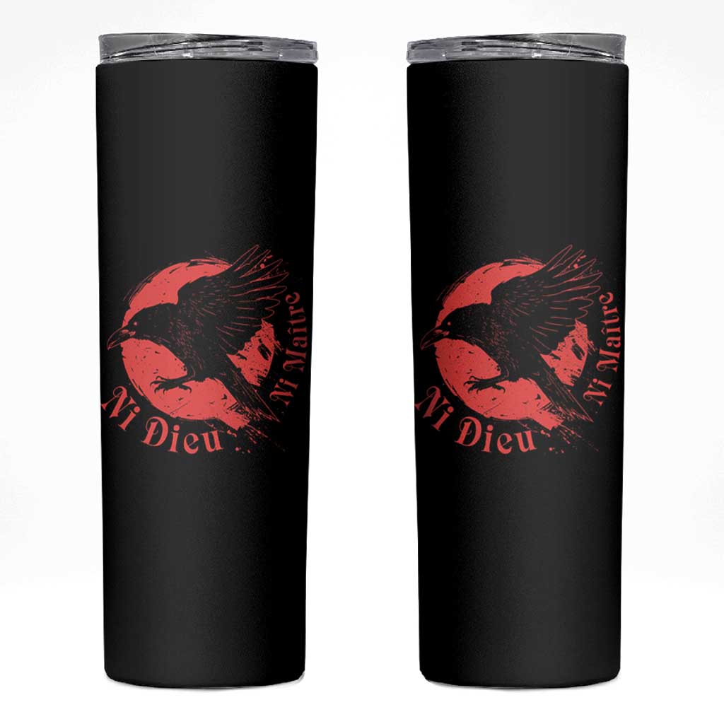 Anarchism Skinny Tumbler Ni Dieu Ni Maitre Neither God Nor Master