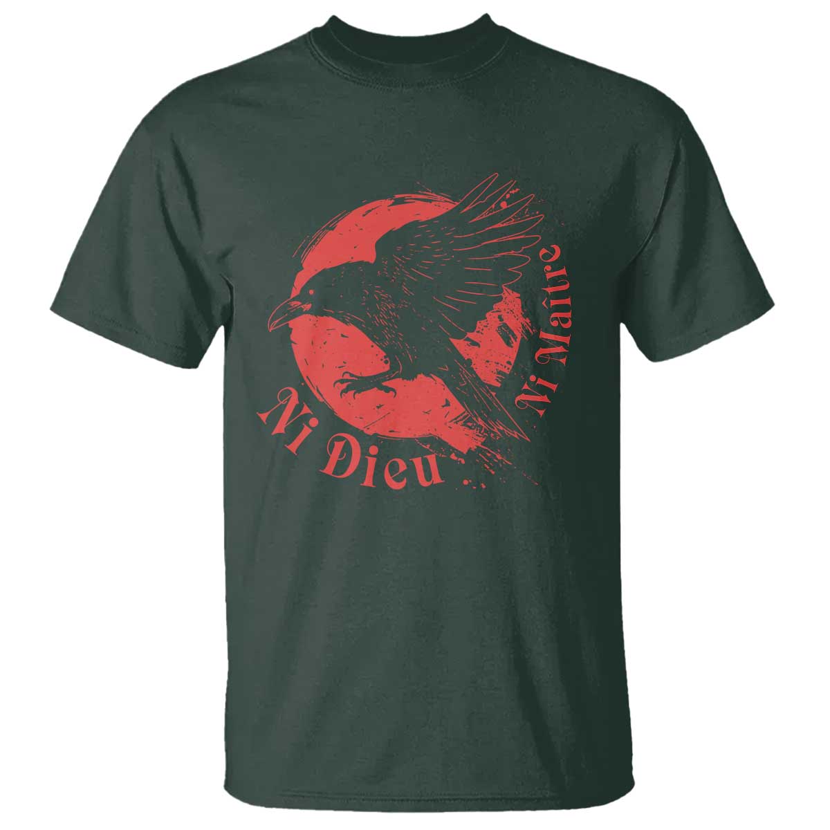 Anarchism T Shirt Ni Dieu Ni Maitre Neither God Nor Master