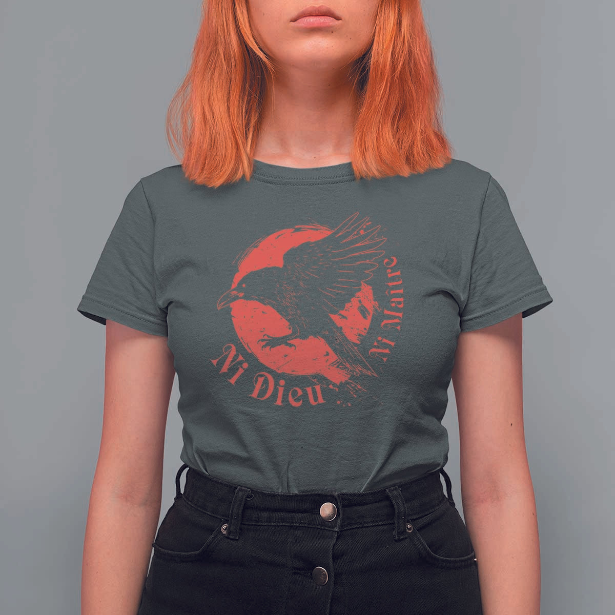 Anarchism T Shirt For Women Ni Dieu Ni Maitre Neither God Nor Master