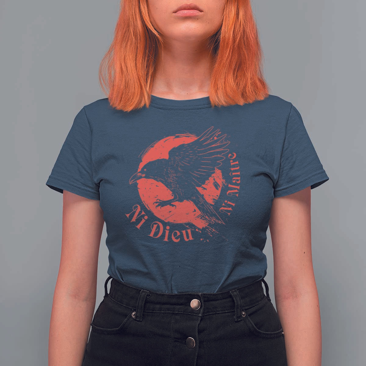 Anarchism T Shirt For Women Ni Dieu Ni Maitre Neither God Nor Master