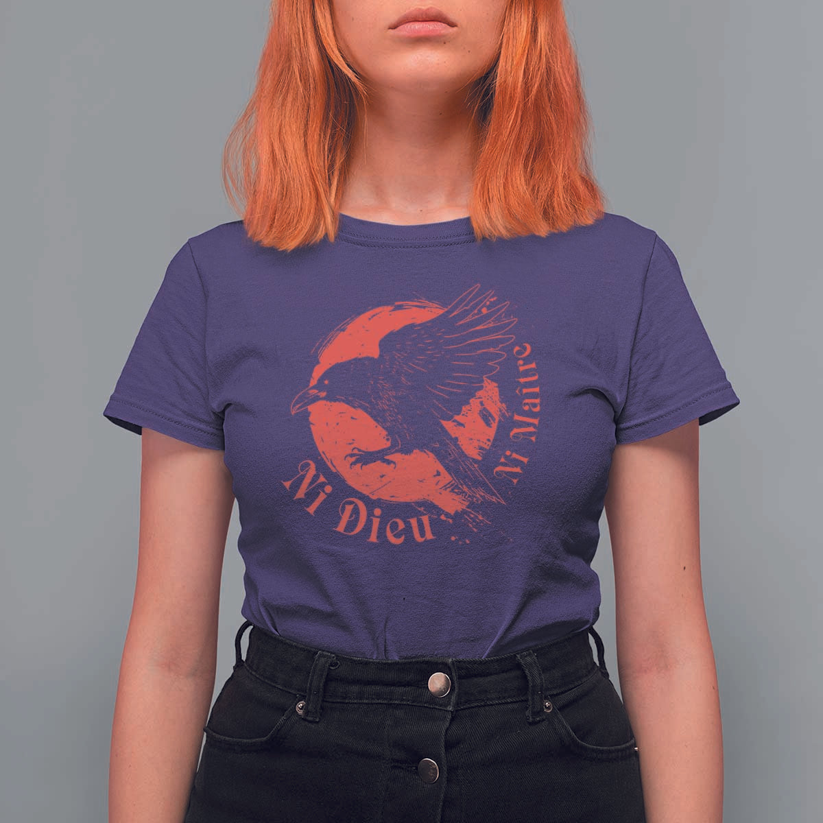 Anarchism T Shirt For Women Ni Dieu Ni Maitre Neither God Nor Master
