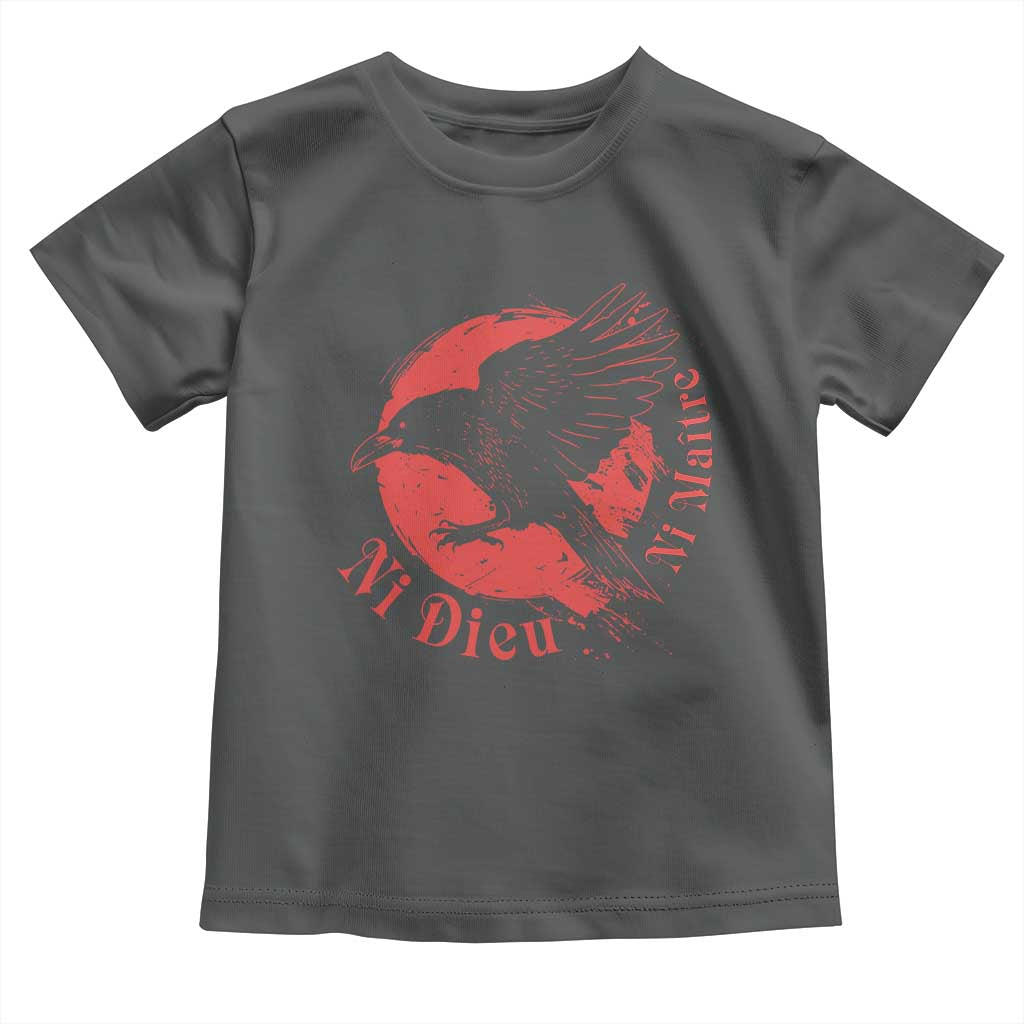Anarchism Toddler T Shirt Ni Dieu Ni Maitre Neither God Nor Master