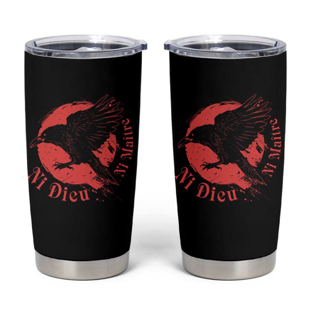 Anarchism Tumbler Cup Ni Dieu Ni Maitre Neither God Nor Master