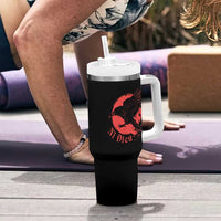 Anarchism Tumbler With Handle Ni Dieu Ni Maitre Neither God Nor Master