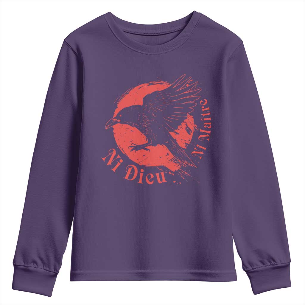Anarchism Youth Sweatshirt Ni Dieu Ni Maitre Neither God Nor Master