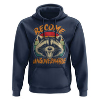 Anarchism Hoodie Become Ungovernable Angry Raccoon