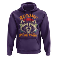 Anarchism Hoodie Become Ungovernable Angry Raccoon