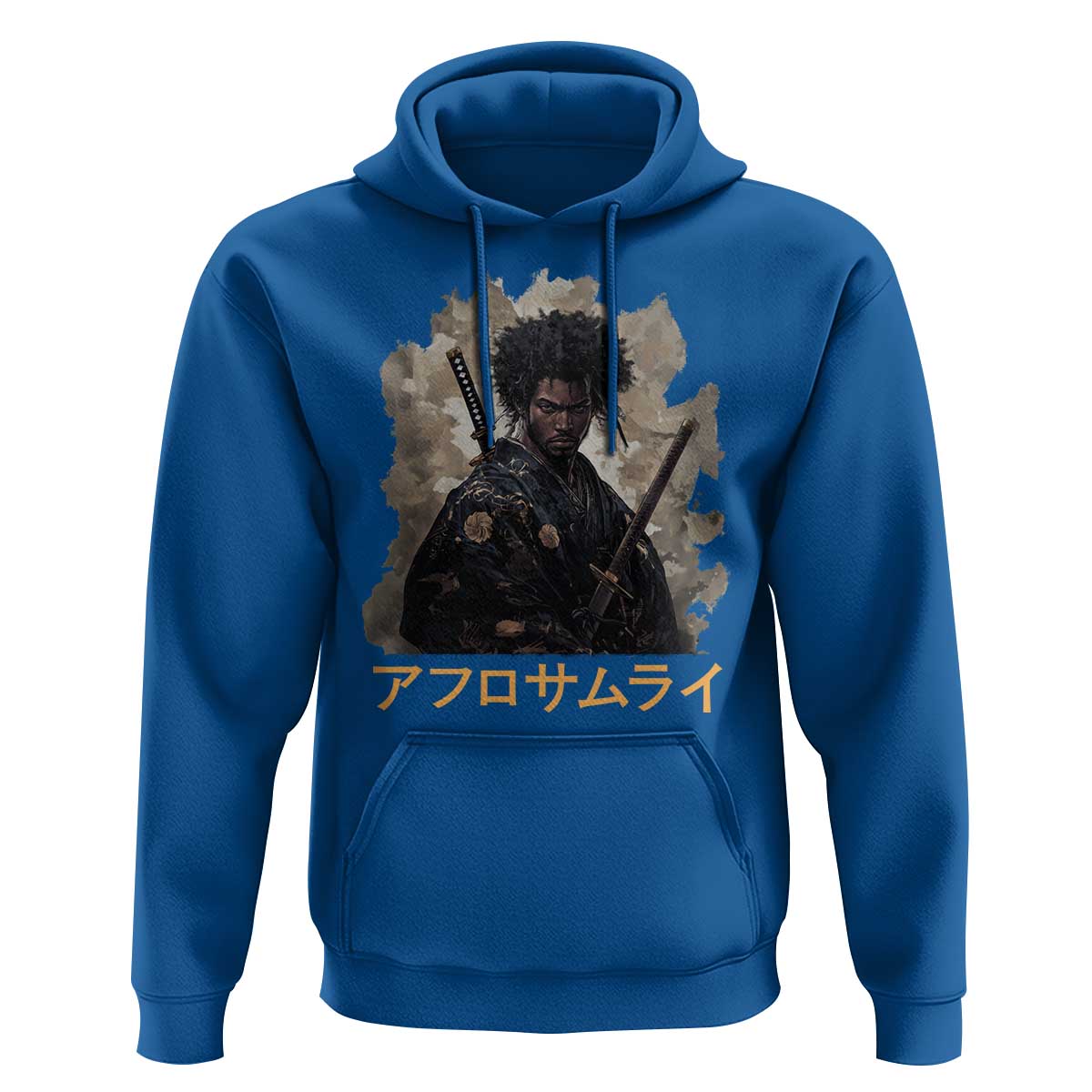 Afro Samurai Hoodie Black Pride Japanese Arts