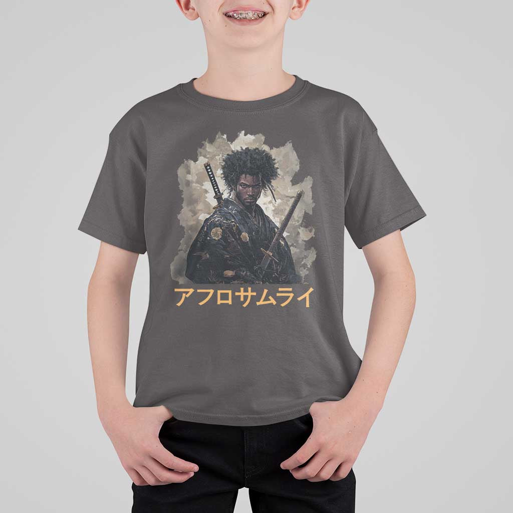 Afro Samurai T Shirt For Kid Black Pride Japanese Arts