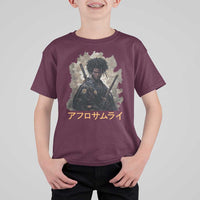 Afro Samurai T Shirt For Kid Black Pride Japanese Arts