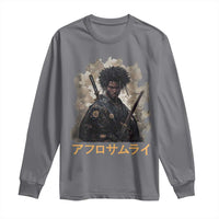 Afro Samurai Long Sleeve Shirt Black Pride Japanese Arts