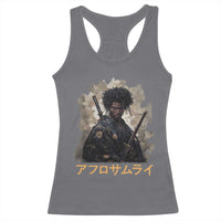 Afro Samurai Racerback Tank Top Black Pride Japanese Arts