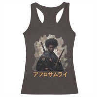 Afro Samurai Racerback Tank Top Black Pride Japanese Arts