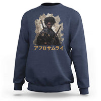 Afro Samurai Sweatshirt Black Pride Japanese Arts
