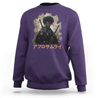 Afro Samurai Sweatshirt Black Pride Japanese Arts