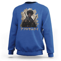 Afro Samurai Sweatshirt Black Pride Japanese Arts